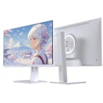 Japannext JN-I238FHD120F IPS Gaming Monitor 23.8" FHD 1920x1080 Λευκό JN-I238FHD120F-HSP-W - Image 2