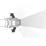 Petzl Επαναφορτιζόμενος Φακός Κεφαλής LED IPX4 με Μέγιστη Φωτεινότητα 350lm Tikka Pro E061AB00 - Image 3