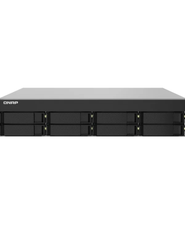 QNap TS-832PXU-4G NAS Rack με 8 θέσεις για HDD/SSD και 2 θύρες Ethernet