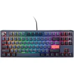 Ducky One 3 Cosmic Gaming Μηχανικό Πληκτρολόγιο Tenkeyless με Cherry MX Ergo Clear διακόπτες και RGB φωτισμό (Αγγλικό US) 100352893
