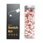 Ducky DSK110-RPA2 Switches Πληκτρολόγιου Kailh Box Red 110τμχ - Image 4