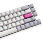Ducky Wired One 3 Mist Sf Gaming Μηχανικό Πληκτρολόγιο 65% με Cherry MX Brown διακόπτες και RGB φωτισμό (Αγγλικό US) Λευκό 100043099 - Image 4