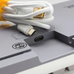 Ducky One 3 Mist Gaming Πληκτρολόγιο Tenkeyless με Cherry MX Silent Red διακόπτες και RGB φωτισμό (Αγγλικό US) Λευκό 100043093 - Image 5