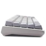 Ducky Wired One 3 Mist Mini Gaming Μηχανικό Πληκτρολόγιο 60% με Cherry MX Brown διακόπτες και RGB φωτισμό (Αγγλικό US) White/Grey 100043109 - Image 3