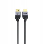 Unitek HDMI 2.1 Ultra High Speed 48Gbps 4K 120Hz HDR VRR Braided Cable HDMI male - HDMI male 2m Μαύρο C11093RGY01-2M