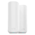 NetGear Orbi 370 WiFi Mesh Network Access Point Dual Band (2.4 & 5GHz) σε Διπλό Kit RBE372-100EUS