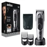 Braun Series 7 Επαναφορτιζόμενη Κουρευτική Μηχανή Γκρι HC7590 4987176251060