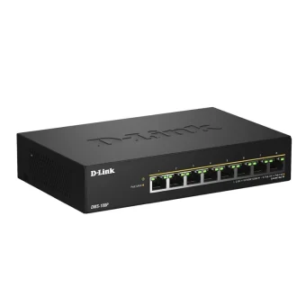 D-Link DMS-108P/E L2 Switch με 8 Θύρες Gigabit (1Gbps) Ethernet