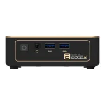 Sapphire Mini System Mini Pc Sapphire Edge Ai 350 Amd Ryzen Ai 7 350 2.5 Gigabit Black Gold 117x111x30mm 4H020-04-40G - Image 4