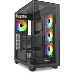 Sharkoon Elite Shark CA500 Gaming Midi Tower Κουτί Υπολογιστή με Πλαϊνό Παράθυρο και ARGB Φωτισμό Μαύρο 4044951041121