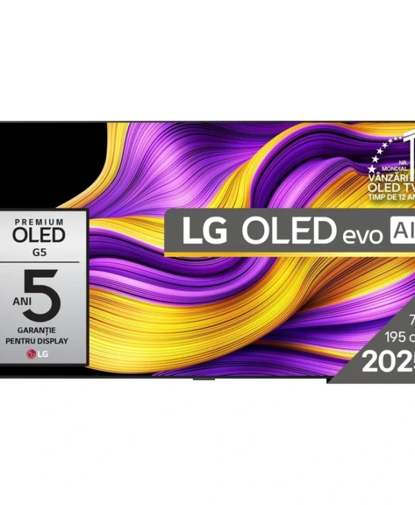 LG Smart Τηλεόραση 77" 4K UHD OLED Evo AI G5 (2025) OLED77G51LW