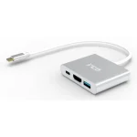 Inca USB-C Docking Station με HDMI 4K Ασημί (ITPC-04T)