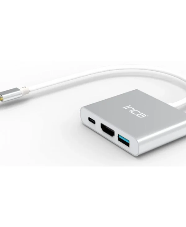 Inca USB-C Docking Station με HDMI 4K Ασημί (ITPC-04T)