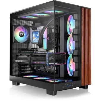 Thermaltake View 380 XL WS ARGB Gaming Midi Tower Κουτί Υπολογιστή με Πλαϊνό Παράθυρο Μαύρο CA-11E-00M1WN-WS