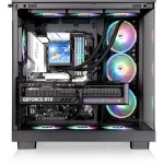 Thermaltake View 380 XL WS ARGB Gaming Midi Tower Κουτί Υπολογιστή με Πλαϊνό Παράθυρο Μαύρο CA-11E-00M1WN-WS - Image 3