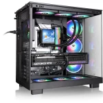 Thermaltake View 380 XL WS ARGB Gaming Midi Tower Κουτί Υπολογιστή με Πλαϊνό Παράθυρο Μαύρο CA-11E-00M1WN-WS - Image 5