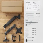 Onkron Βάση Γραφείου Οθόνης έως 32" με Βραχίονα (G45-B) - Image 2