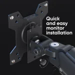 Onkron Βάση Γραφείου Οθόνης έως 32" με Βραχίονα (G45-B) - Image 5