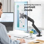 Onkron Βάση Γραφείου Οθόνης έως 32" με Βραχίονα (G45-B) - Image 7