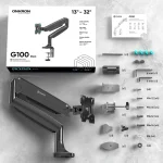 Onkron Βάση Γραφείου Οθόνης έως 32" με Βραχίονα (G100-B) - Image 2