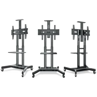 Onkron Βάση Τηλεόρασης Δαπέδου έως 70" και 45kg Μαύρο TS1551-B