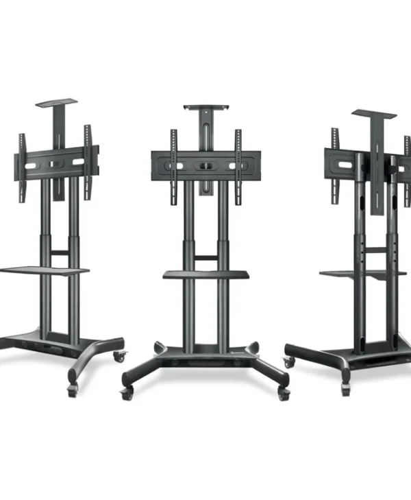Onkron Βάση Τηλεόρασης Δαπέδου έως 70" και 45kg Μαύρο TS1551-B
