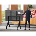 Tv Set Acc Mobile Stand/70-110" Black Ts2081-b Onkron Ts2081-b 4262392442813 TS2081-B - Image 3