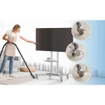 Onkron Βάση Τηλεόρασης Τοίχου έως 65" Λευκό TS1351-W - Image 2
