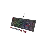Montech MKey TKL Darkness Gaming Μηχανικό Πληκτρολόγιο Tenkeyless με Gateron G-Pro Red διακόπτες και RGB φωτισμό (Αγγλικό US) GATA-2433