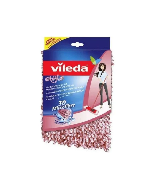 Vileda Mop Chenille Ανταλλακτικό Σφουγγαρίστρας με Μικροίνες 140995
