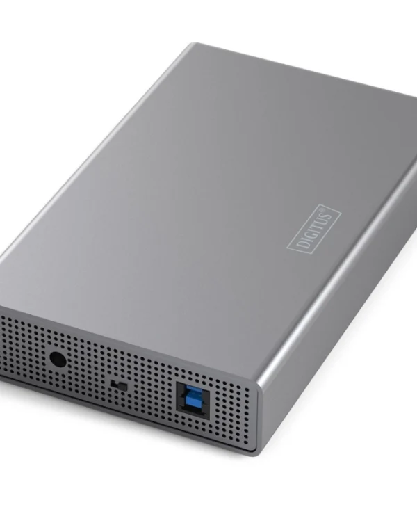 Digitus Θήκη για Σκληρό Δίσκο 3.5" SATA III με σύνδεση Serial / USB 3.0 σε Γκρι χρώμα DA-71106-1