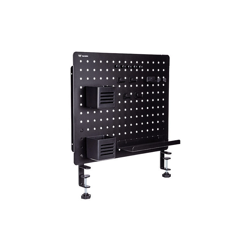 1 Gaming Desk Pegboard Thermaltake Large Black GEA-GDP-DPLBLK-01 - Image 1