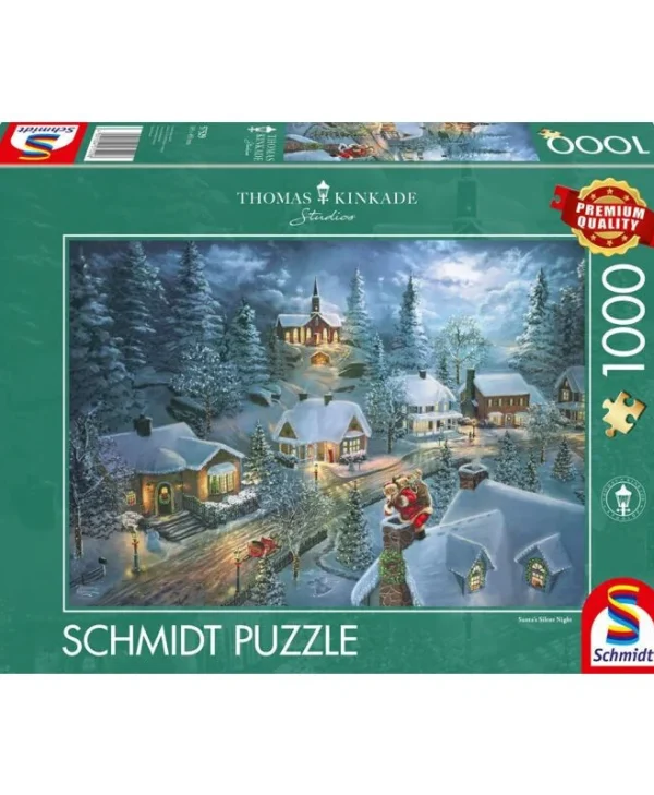 Thomas Kinkade: Santa’s Silent Night Puzzle 2D 1000pcs 57529