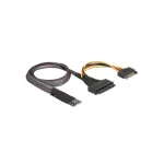 DeLock 62984 M.2 Key M to U.2 SFF-8639 NVMe 50 cm Μαύρος 2204727
