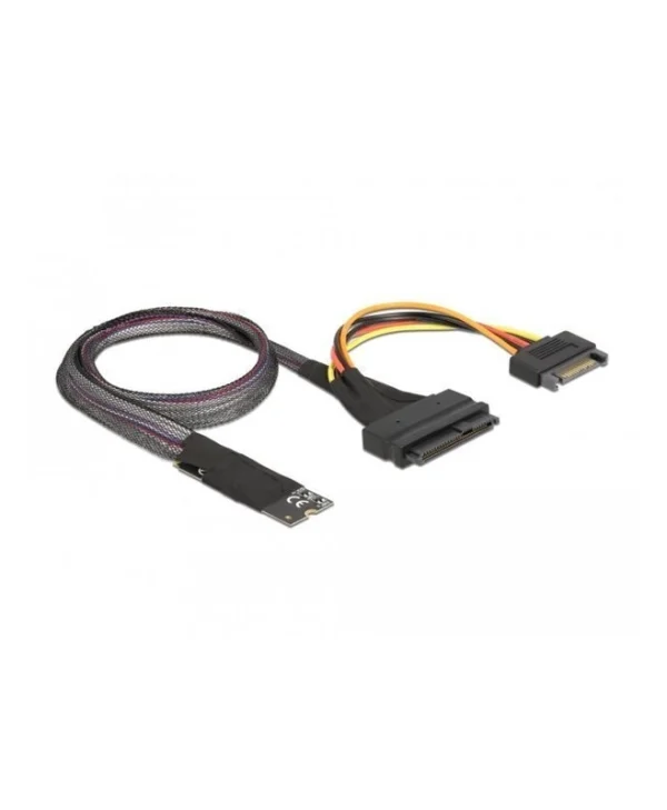 DeLock 62984 M.2 Key M to U.2 SFF-8639 NVMe 50 cm Μαύρος 2204727