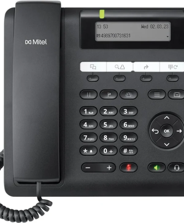 Unify Cp205t Ενσύρματο Τηλέφωνο IP Μαύρο 100542302