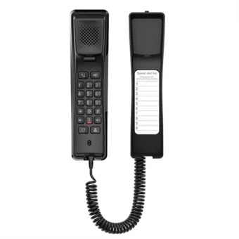 Fanvil H2U-V2 Compact Ενσύρματο Τηλέφωνο IP 2 γραμμών Μαύρο 1120101B