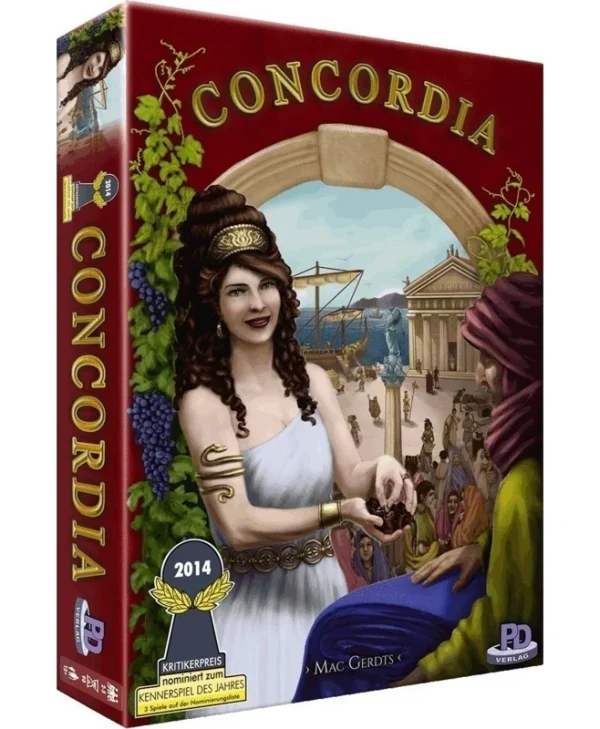 Επιτραπέζιο Παιχνίδι Concordia για 2-5 Παίκτες 13+ Ετών (EN) Pd Verlag PDV09708