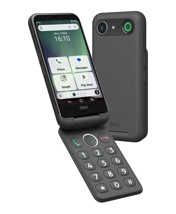Doro Aurora A20 + Wireless Charging Single SIM (4/64GB) Graphite 380539