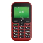 Doro Leva E10 Dual SIM Κινητό με Μεγάλα Κουμπιά Κόκκινο 380593 - Image 3