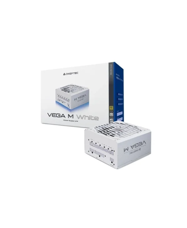 Chieftec VEGA Μ 850W Λευκό Τροφοδοτικό Υπολογιστή Full Modular 80 Plus Gold PPG-850-CW