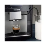 Siemens Eq700 Αυτόματη Μηχανή Espresso Εντοιχιζόμενη 1500W Πίεσης 19bar για Cappuccino με Μύλο Άλεσης Γκρι TP715R07 - Image 3