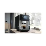 Siemens Eq700 Αυτόματη Μηχανή Espresso Εντοιχιζόμενη 1500W Πίεσης 19bar για Cappuccino με Μύλο Άλεσης Γκρι TP715R07 - Image 8