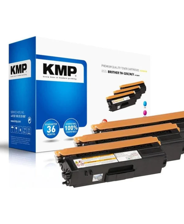 KMP B-T38CM Συμβατό Toner για Laser Εκτυπωτή Brother TN-325/TN325 3500 Σελίδων Πολύχρωμο 1243,HC30