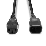 Lindy Iec IEC C13 - IEC C13 Cable 2m Μαύρο 30321 - Image 3