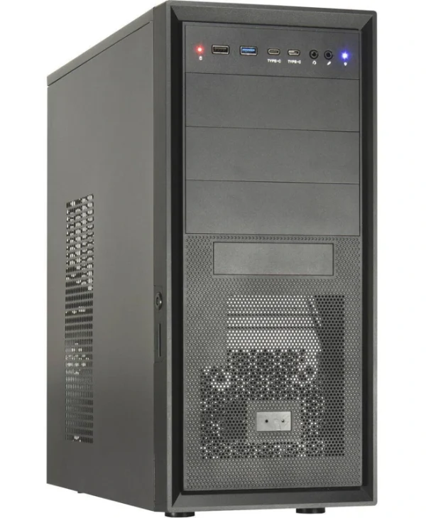 Inter-Tech 8862 Midi Tower Κουτί Υπολογιστή Μαύρο 88881380