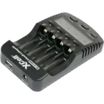 Xcell BC-X1000 Φορτιστής 4 Μπαταριών Ni-Cd/Ni-MH Μεγέθους AA/AAA 137156 - Image 2