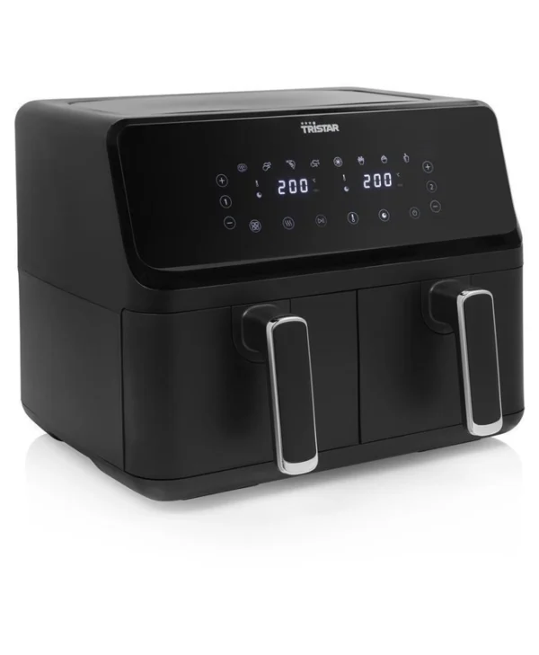 Tristar Air Fryer με Διπλό Αποσπώμενο Κάδο 8lt Μαύρο FR-9026