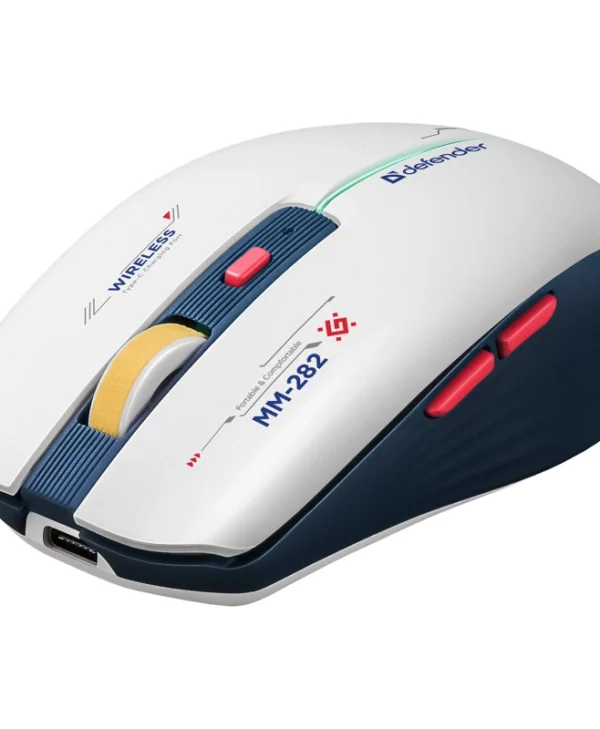 Defender Dila MM-282 Ασύρματο Gaming Ποντίκι Μαύρο 41925