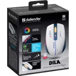 Defender Dila MM-282 Ασύρματο Gaming Ποντίκι Μαύρο 41925 - Image 5